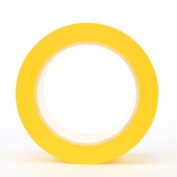 3M 471 Yellow Marking Tape - 2 in Width x 36 yd Length - 5.2 mil Thick - 04310