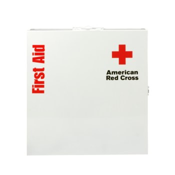 American Red Cross First Aid Cabinet Without Medications - 13.25 in Length - 092265-74607