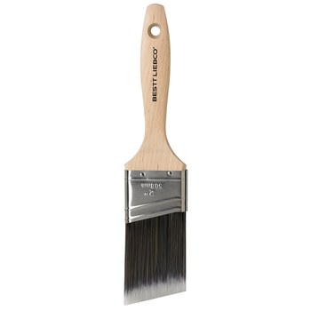 Bestt Liebco Master Water Based Clears Brush, Angle, Polyester Material & 2 in Width - 75663