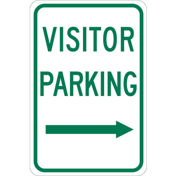 Picture of Brady B-302 Polyester Rectangle White English Parking Restriction, Permission & Information Sign part number 124373 (Main product image)