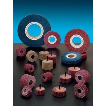 Standard Abrasives 875342 Buff & Blend Flap Brush - S/C Silicon Carbide SC - 12 in - Medium - 43319