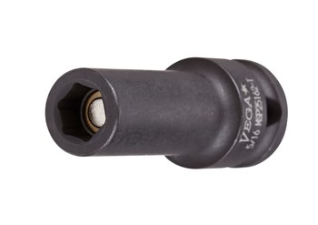 Vega Tools MSP20122-T 1/2 in Long Length Impact Socket - 4140 Steel - 3/8 in Square Drive - C - Shouldered - 2.0 in Length - 01756
