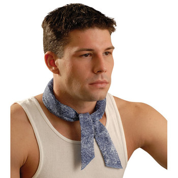 Picture of Occunomix Miracool Blue Denim Cotton Bandana (Main product image)