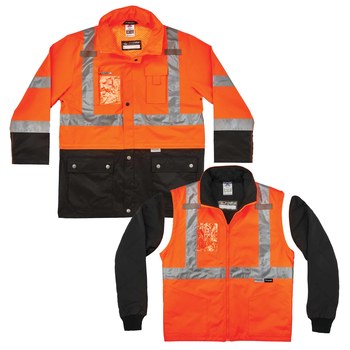 Ergodyne GloWear Cold Condition Jacket Kit 8388 25554 - Size Large - Orange