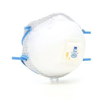 3M Cool Flow Particulate Respirator 55957 - Size Standard - White