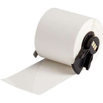 Picture of Brady Clear Polyester Thermal Transfer PTL-43-430 Continuous Thermal Transfer Printer Label Roll (Main product image)