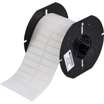 Brady ToughBond B33-147-422 Die-Cut Printer Label Roll - 1.5 in x 0.375 in - Polyester - White - B-422 - 91072