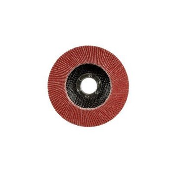 3M Cubitron II 967A Type 27 Flap Disc 55637 - Ceramic Aluminum Oxide - 4 1/2 in - 80+ - Medium