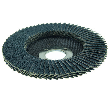 Weiler Tiger Paw Type 27 Flap Disc 51108 - Zirconium - 4-1/2 in - 40 - Coarse