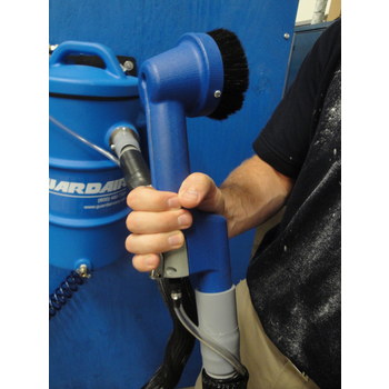 Guardair Personnel Cleaning Station - 21.8 in Length - 1.25 in inner Dia. - 3/8 in FNPT Inlet - 33 cfm - Polyethylene - CS3000