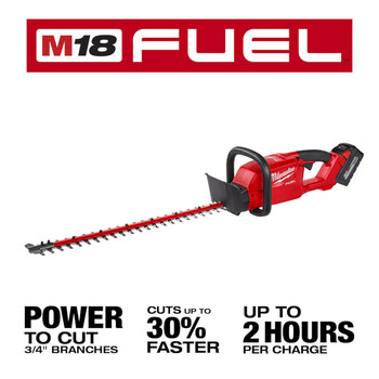 Milwaukee M18 FUEL Hedge Trimmer Kit - Thumbnail 2