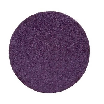 3M Coated Ceramic Purple Fiber Disc - Paper Backing - E Weight - 36 Grit - Very Coarse - 6 in Diameter - 30687