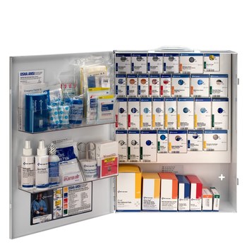 First Aid Only First Aid Cabinet Without Medications - 16 in Length - Metal Case Construction - 092265-90831