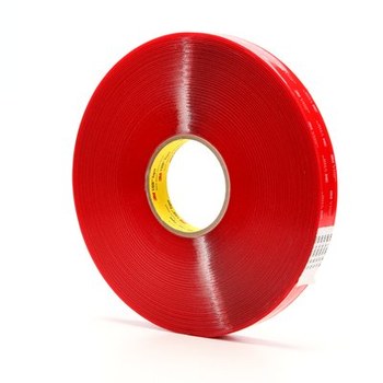 まるふルビーセルハンディ 3M 4905 Clear VHB Tape, 1/2 in Width x 72 yd Length, 20 mil