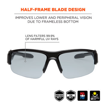 Ergodyne Skullerz Safety Glasses Dagr 52483