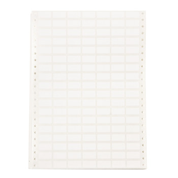 Picture of Brady Datab White Write-On Polyester Dot Matrix DAT-20-619-10 Dot Matrix Printer Label (Main product image)