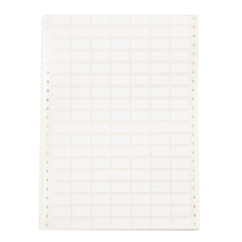 Picture of Brady Datab White Write-On Polyester Dot Matrix DAT-20-619-10 Dot Matrix Printer Label (Main product image)