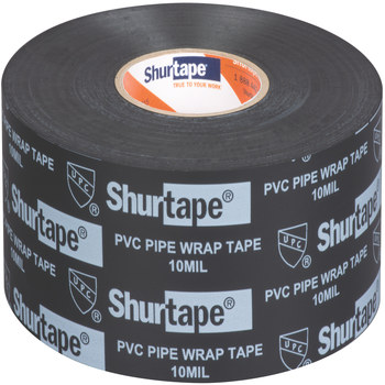 Shurtape PW 100 Black Pipe Banding Tape - 10.0 mil Thick - SHURTAPE 104779
