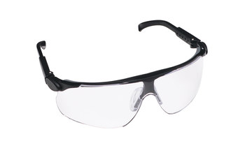 Picture of 3M Maxim MX101SGAF Clear Black Standard Safety Glasses (Main product image)