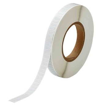 Brady UltraTemp THT-97-717-10 Die-Cut Printer Label Roll - 0.5 in x 0.2 in - Polyimide - White - B-717 - 92441