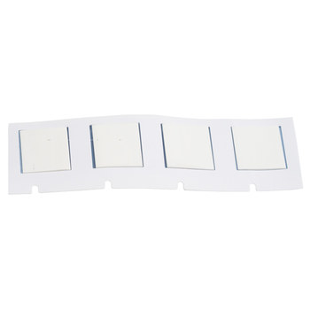 Picture of Brady PermaSleeve Black on White Flame-Retardant, Heat-Shrinkable Polyolefin Thermal Transfer M4-375-075-342 Heat-Shrink Labels (Main product image)