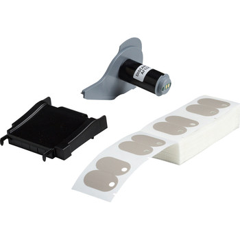 Picture of Brady Gray Polyethylene Thermal Transfer M71-111-145FR-GY Die-Cut Thermal Transfer Printer Label Roll (Main product image)