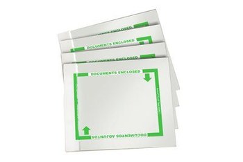 3M F1 Clear Polyethylene Label Protective Envelope - 4 1/2 in Width - 5 1/2 in Height - 73711