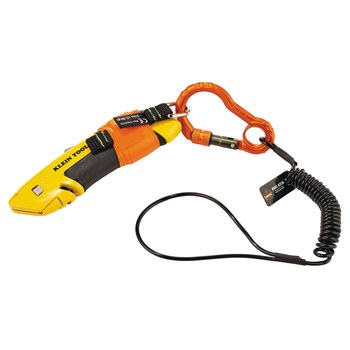 Ergodyne Squids 3156 Black / Orange Lanyard - 12 in Length - 720476-19161