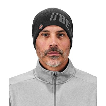 Ergodyne N-Ferno 6819BT Black Universal Acrylic Cold Weather Knit Cap - 720476-16819