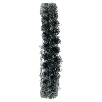 Weiler 09430 Wheel Brush - 8 in Dia - Knotted - Standard Twist Steel Bristle