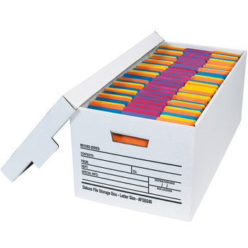 Picture of FSB240 Deluxe File Storage Boxes. (Main product image)