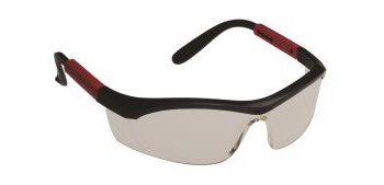 Picture of North Tornado F5 Blue Mirror Blue/Gray Polycarbonate Standard Safety Glasses (Main product image)