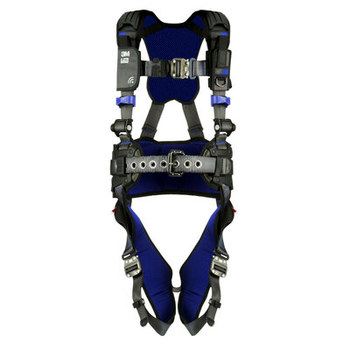 Picture of DBI-SALA ExoFit X300 1403072 Gray Large Construction-Style Back, Hip, Leg Padding Body Harness (Main product image)