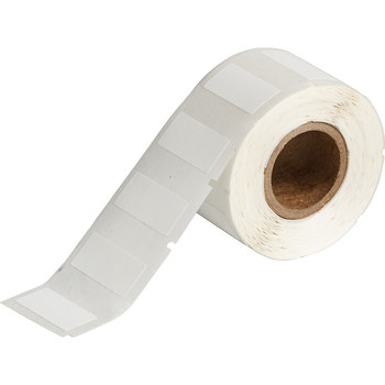 Picture of Brady White Polyester Thermal Transfer ECL-311-619 Die-Cut Thermal Transfer Printer Label Roll (Main product image)