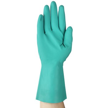 Ansell AlphaTec 58-330 Green 8 Unsupported Chemical-Resistant Glove - 12 in Length - 284971