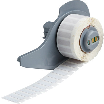 Picture of Brady White Polyimide Thermal Transfer M71-10-457 Die-Cut Thermal Transfer Printer Label Roll (Main product image)
