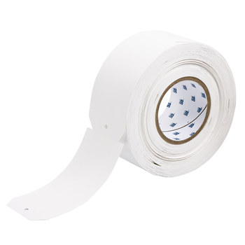 Picture of Brady White Polypropylene Thermal Transfer THT-33-412-1 Die-Cut Thermal Transfer Printer Label Roll (Main product image)