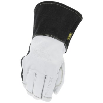 Mechanix Wear TAA Pulse White Small Leather Welding Gloves - WS-FPLS-008
