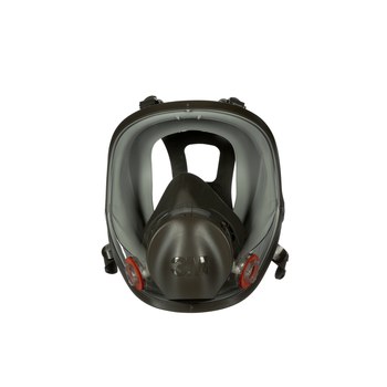 3M 6000 Series 6800 Gray Medium Silicone/Thermoplastic Elastomer Full Mask Facepiece Respirator