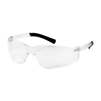 Picture of PIP Bouton Optical Zenon Z13R 250-26 Clear Universal Polycarbonate Magnifying Reader Safety Glasses (Main product image)