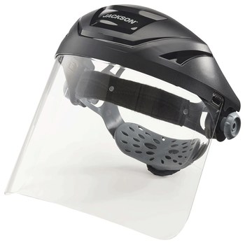Jackson Safety Face Shield 14262, Clear | RSHughes.com