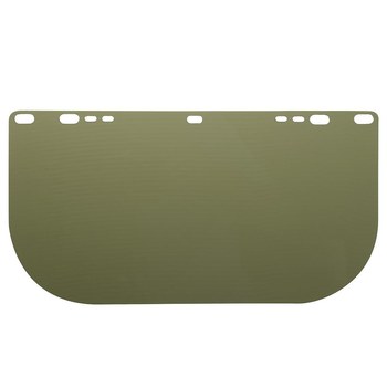 Picture of Jackson Safety F20 Smoke Mirror Black Medium Green Universal Polycarbonate Face Shield Window (Main product image)