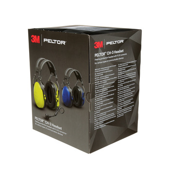 3M PELTOR FLX2 Bright Yellow CH-3 Headset with PTT - 054596-69575