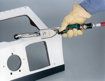 Dynabrade Dynafile II Abrasive Belt Tool - 1/4 in NPT Inlet - 0.4 hp - 40353