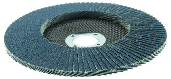 Weiler Tiger Type 29 Flap Disc 50651 - Zirconium - 6 in - 80 - Medium