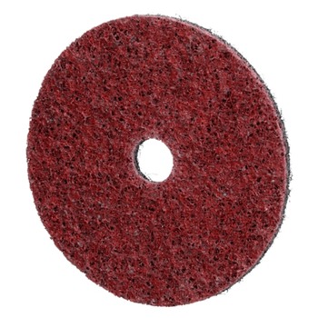 3M Scotch-Brite Non-Woven Precision Shaped Ceramic Surface Conditioning Disc - Center Hole Attachment - 4 in Diameter - 5/8 in Center Hole - 67226