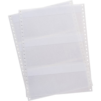 Brady Datab SLSH-20375 Dot Matrix Printer Label, 2 in x 1 in, Vinyl ...