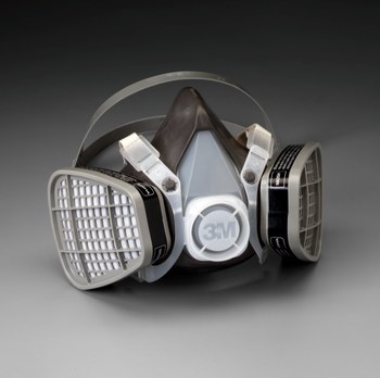 3M 5000 Series 5301 Half Mask Facepiece Respirator 21577, Size