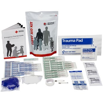 American Red Cross First Aid Zip Kit - 2 in Length - 092265-72007