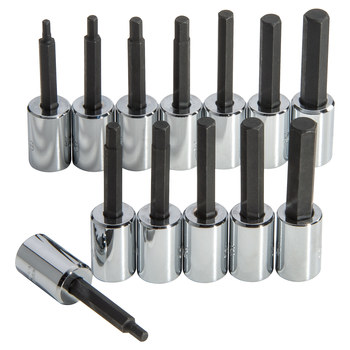 Proto J4902A Hex Socket Set - 3/8 in Drive - 12516